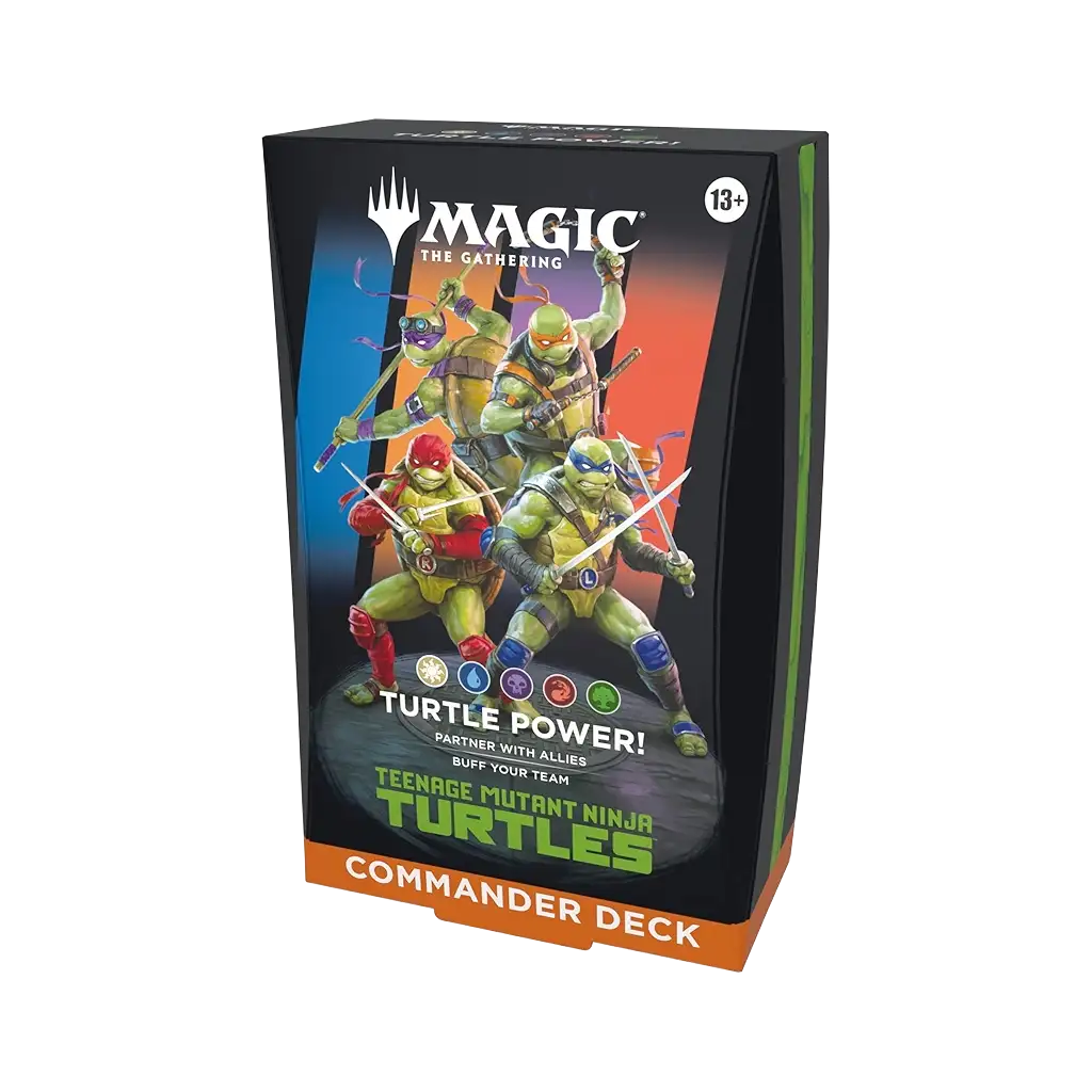 Magic The Gathering Teenage Mutant Ninja Turtles Commander Deck Englisch