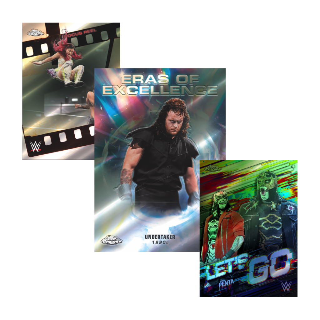 Topps Chrome WWE - Mega Box 2026