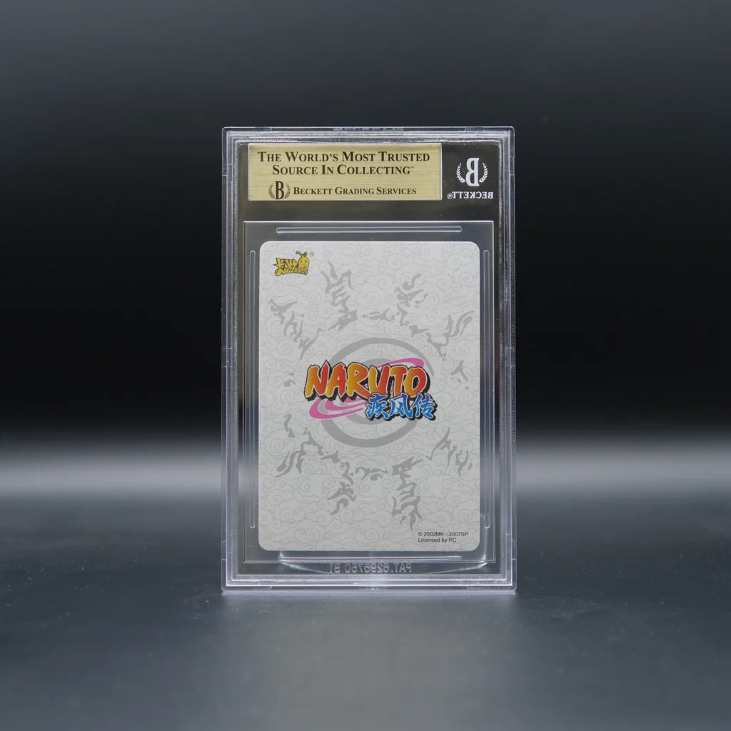 Naruto Uzumaki NR-BP-016 BP Naruto Kayou BGS 9.5 Gem Mint chinesisch, Slab Rückseite