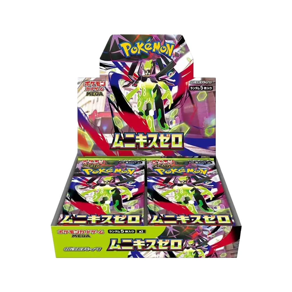Pokémon Munikis Zero Nihil Zero Display Japanisch