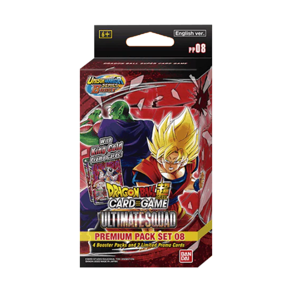 Dragonball Super Card Game - Ultimate Squad Premium Pack Set 8 PP08