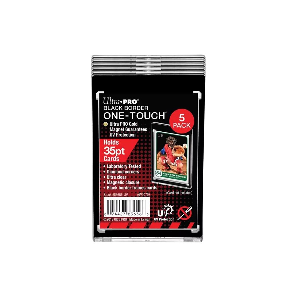 Ultra Pro One-Touch Magnetic Holder 35PT Pack Durchsichtig(Clear) 5er Pack