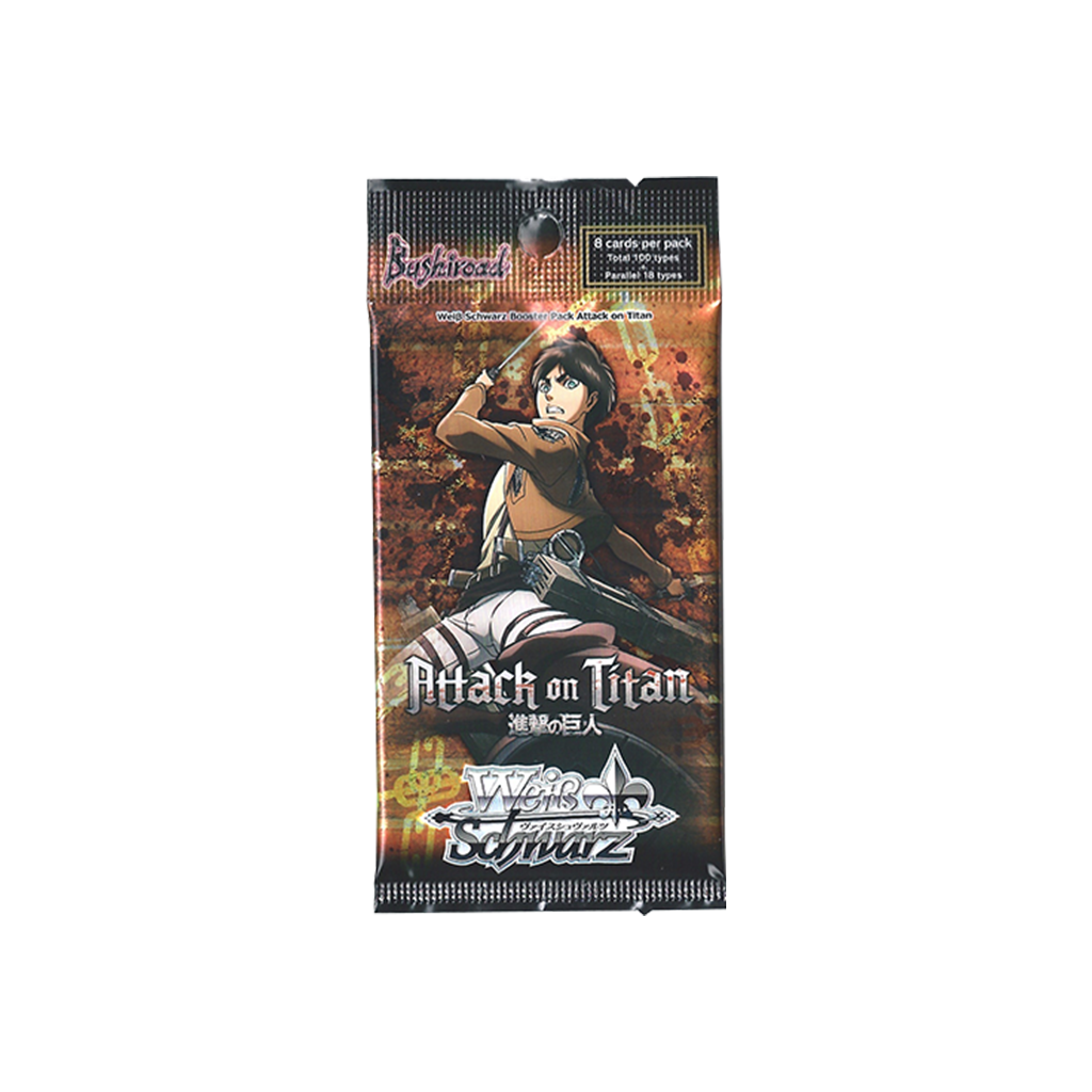 Weiß schwarz Attack on Titan Volume 1 Booster