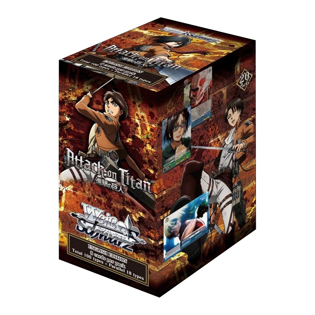 Weiß Schwarz Attack On Titan Volume 1 Booster Display Reprint
