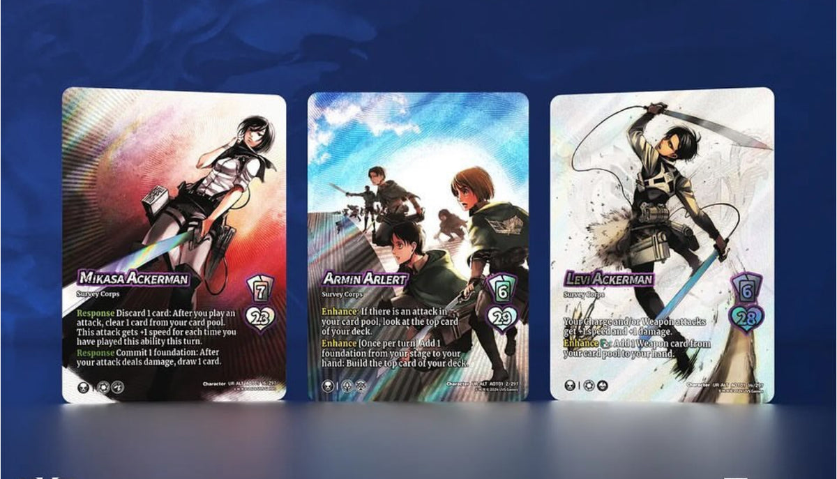 UniVersus - Attack on Titan Battle for Humanity Booster Display [EN]