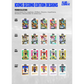 Club Legacyz - Icons 2nd Edition Football Cards Display