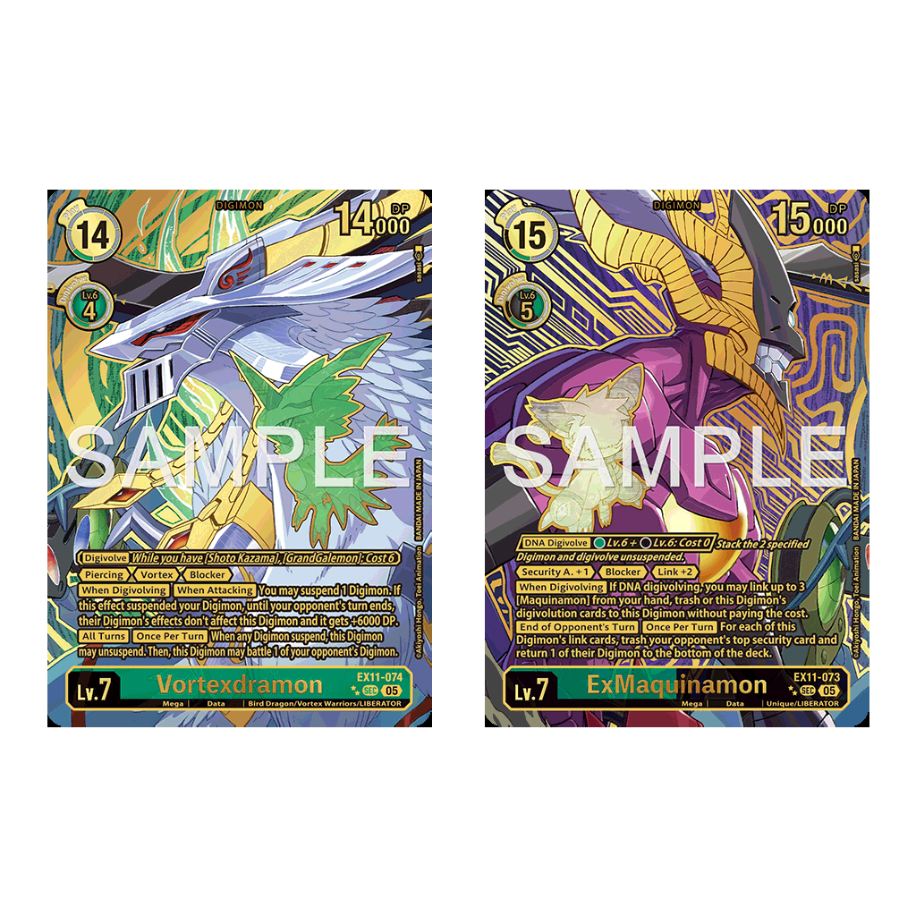 Digimon Card Game - Dawn of Liberator EX-11 Extra Booster Display [EN]
