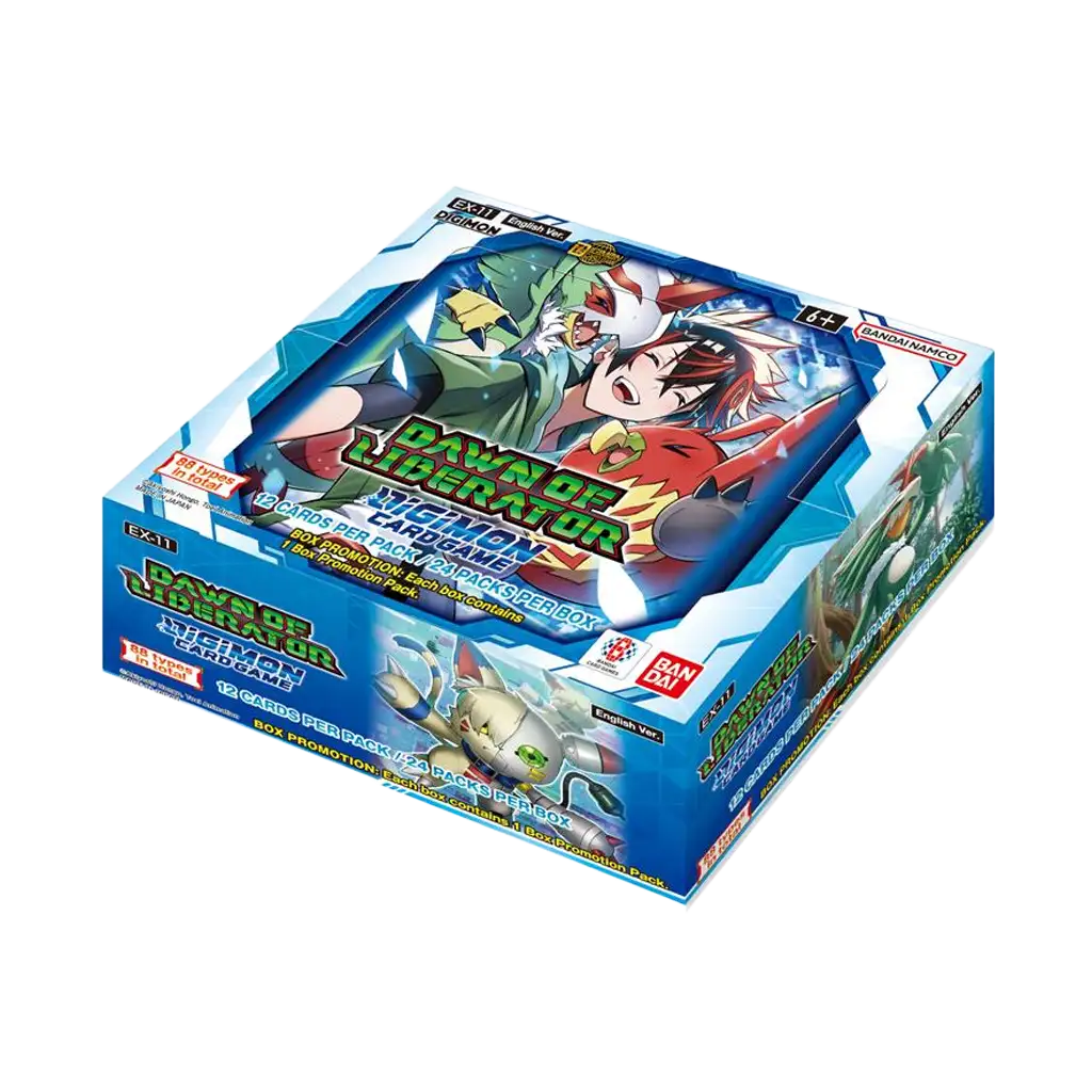 Digimon Card Game - Dawn of Liberator EX-11 Extra Booster Display [EN]