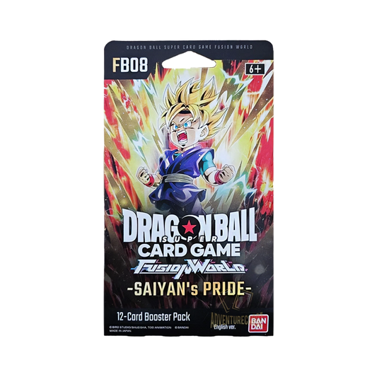 Dragon Ball Fusion World - Saiyans Pride Sleevd Booster FB08 englisch