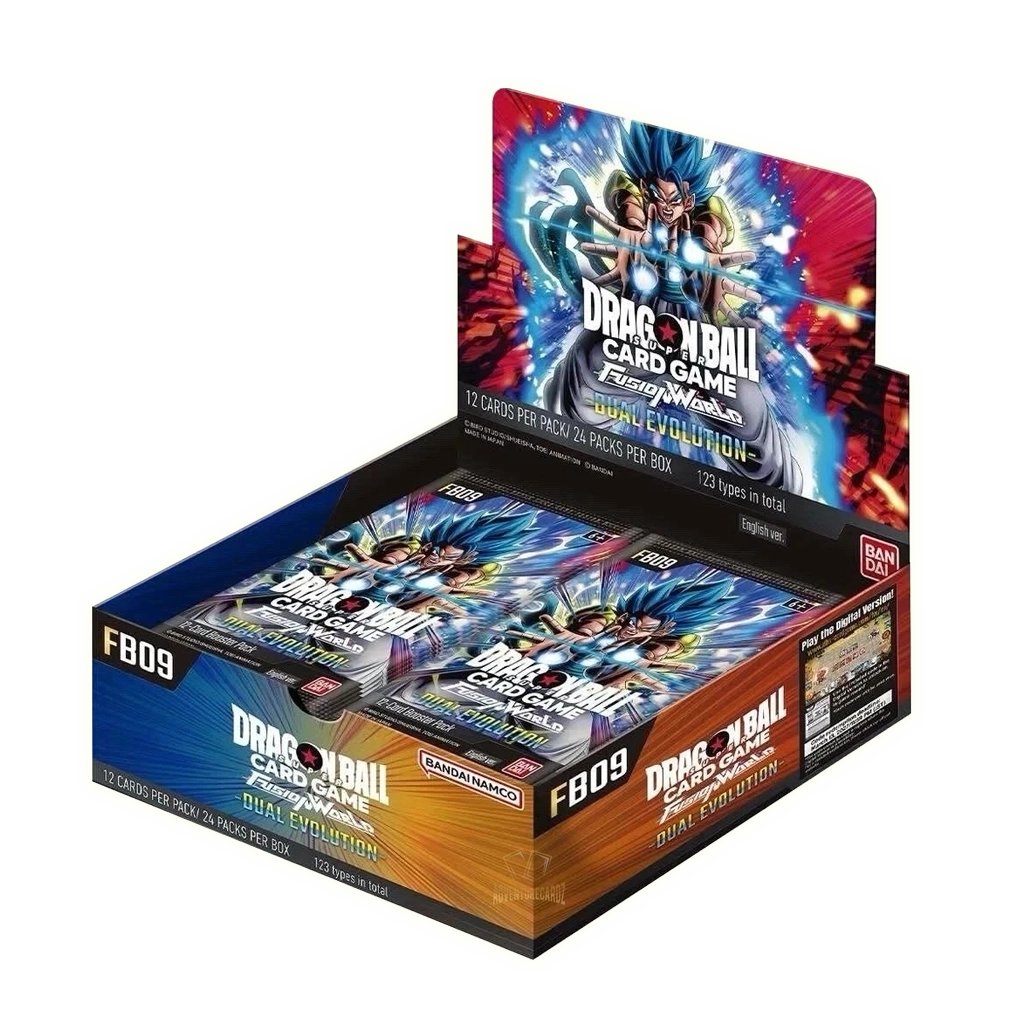 Dragon Ball Fusion World FB09 Dual Evolution Booster Display Englisch