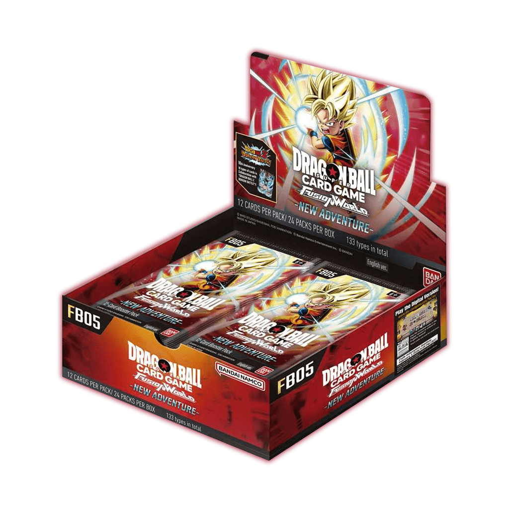 Dragon Ball Super Card Game Fusion World - New Adventure Booster Display FB05 [EN]