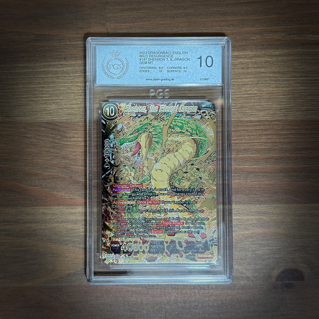 Dragon Ball Super Card Game - Shenron, the eternal Dragon SCR-147 B21 PGS 10 [EN]