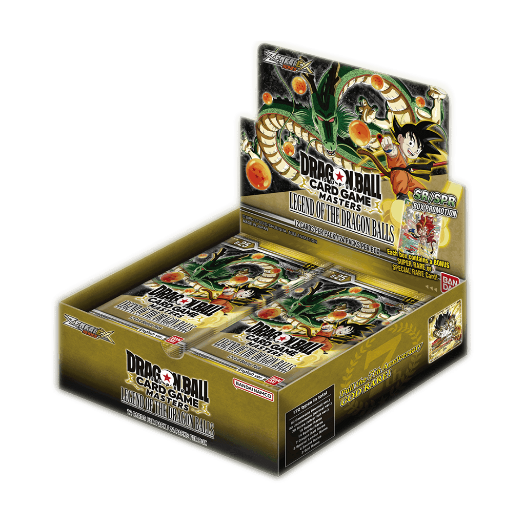 Dragonball Super Card Game Masters - Legend of the Dragon Balls Zenkai Series EX08 B25 Display