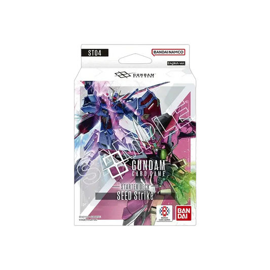 Gundam TCG Starter-Deck ST04 SEED Strike – Einzelpackung mit Kira Yamato & Strike Gundam