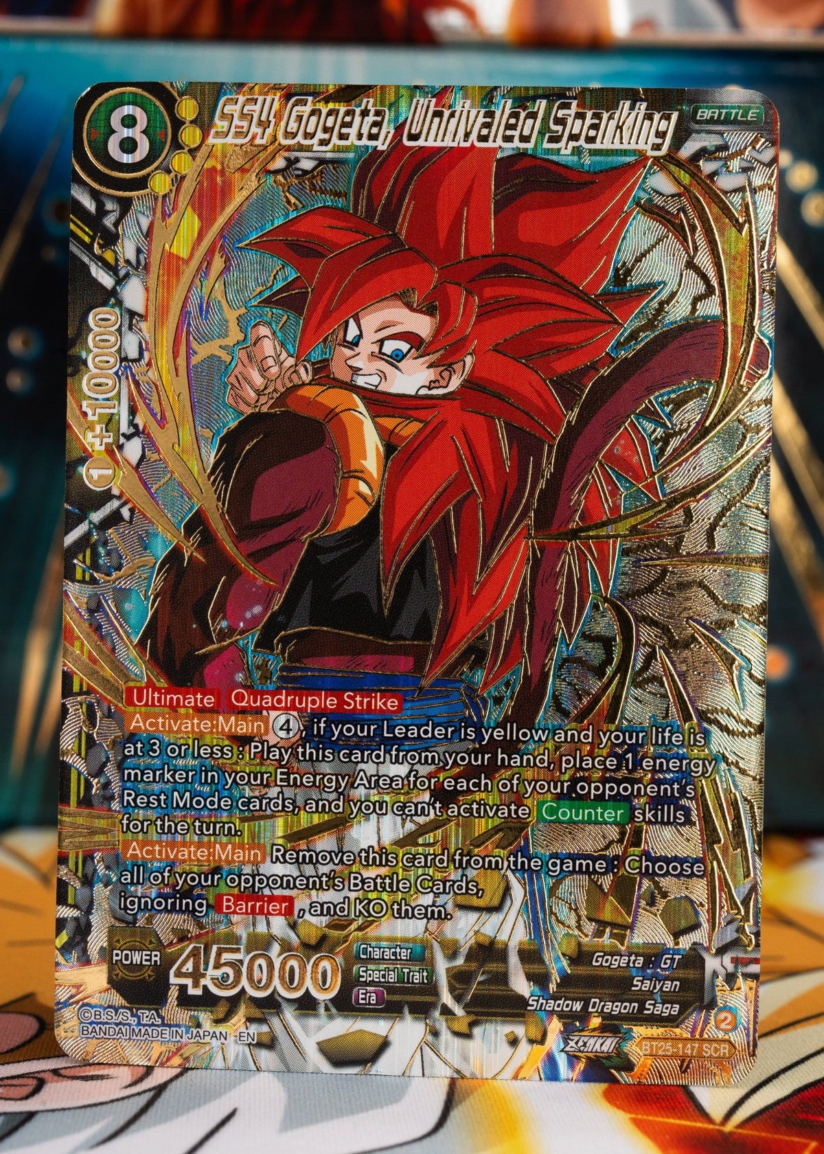Dragonball Super Card Game Masters - Legend of the Dragon Balls Zenkai Series EX08 B25 Display [EN]
