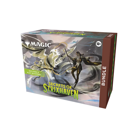 Magic The Gathering Strixhaven Bundle Englisch mit 9 Boostern und Aufbewahrungsbox