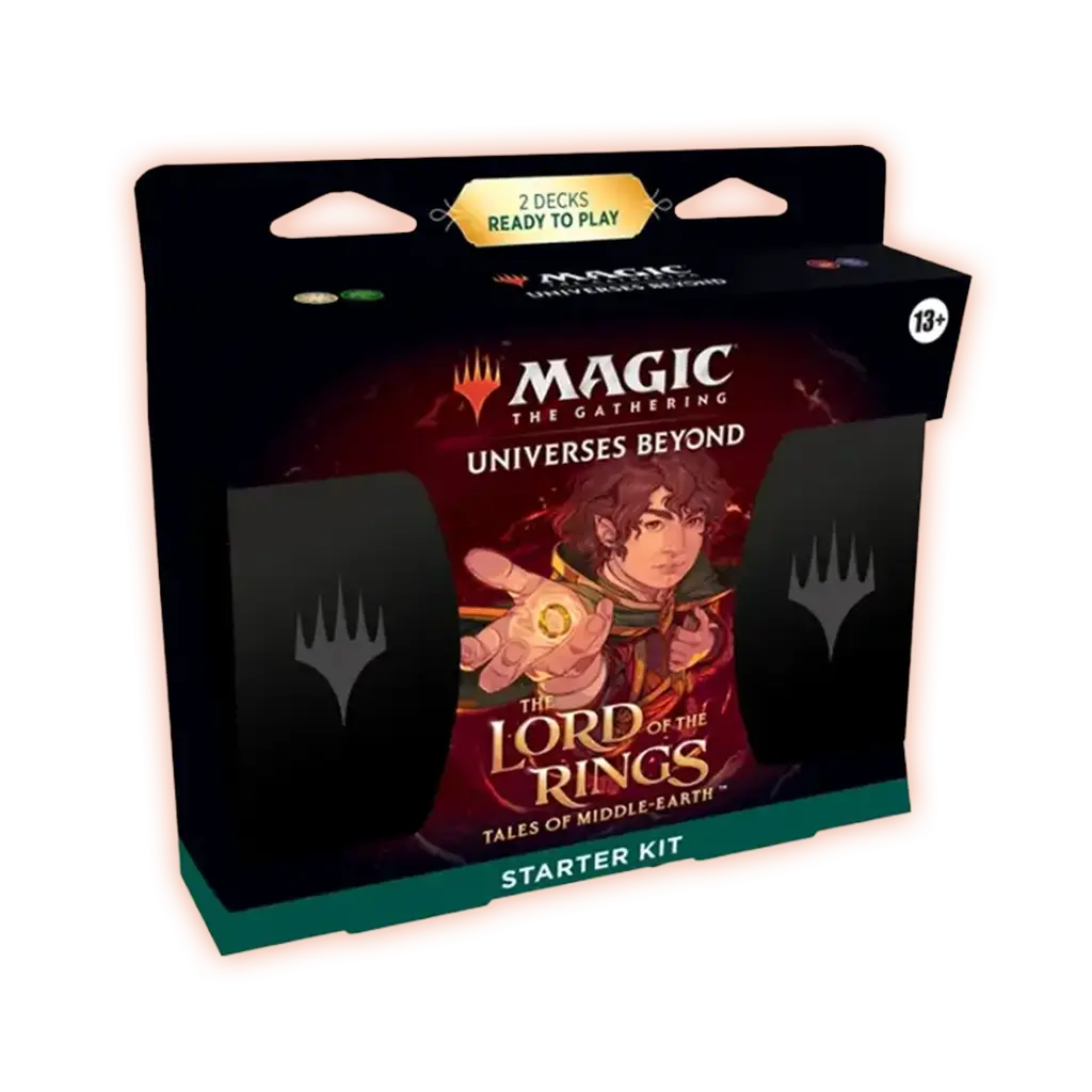 Magic the Gathering Starter Kit – The Lord of the Rings: Tales of Middle-Earth [EN] mit zwei spielbereiten 60-Karten-Decks in englischer Sprache