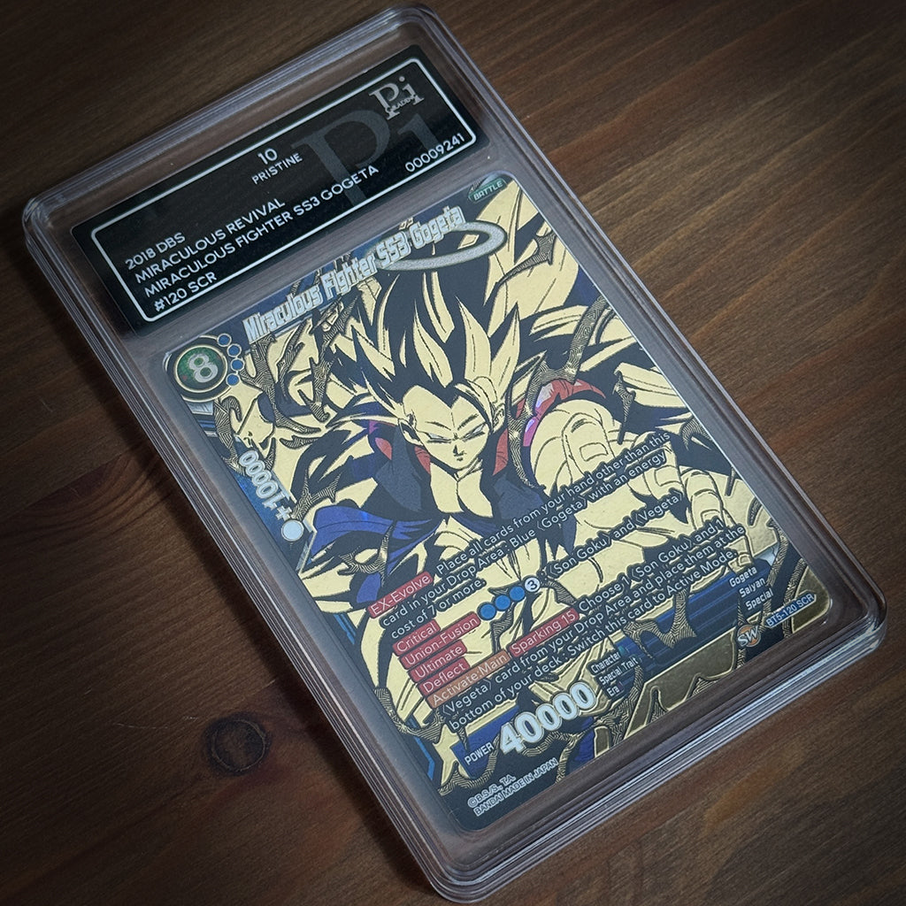 Dragon Ball Super Card Game - Miraculous Fighter SS3 Gogeta Pi Grading 10 [EN]