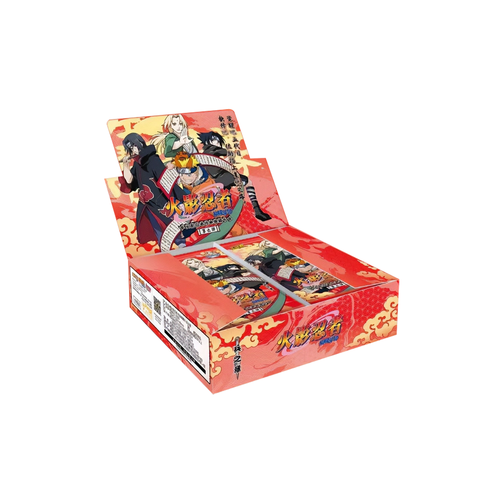 Naruto Kayou Tier 2 Wave 9 Booster Display – Chinesische Naruto Trading Card Game Anzeige mit 30 Boosterpacks.