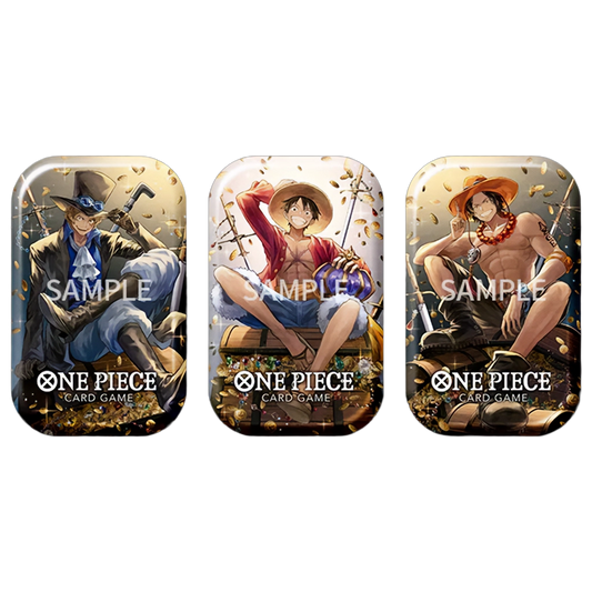 One Piece Card Game Tin Pack Set Vol.2 TS02 – 2 Metall-Tins mit One Piece TCG Boosterpacks (englische Ausgabe)
