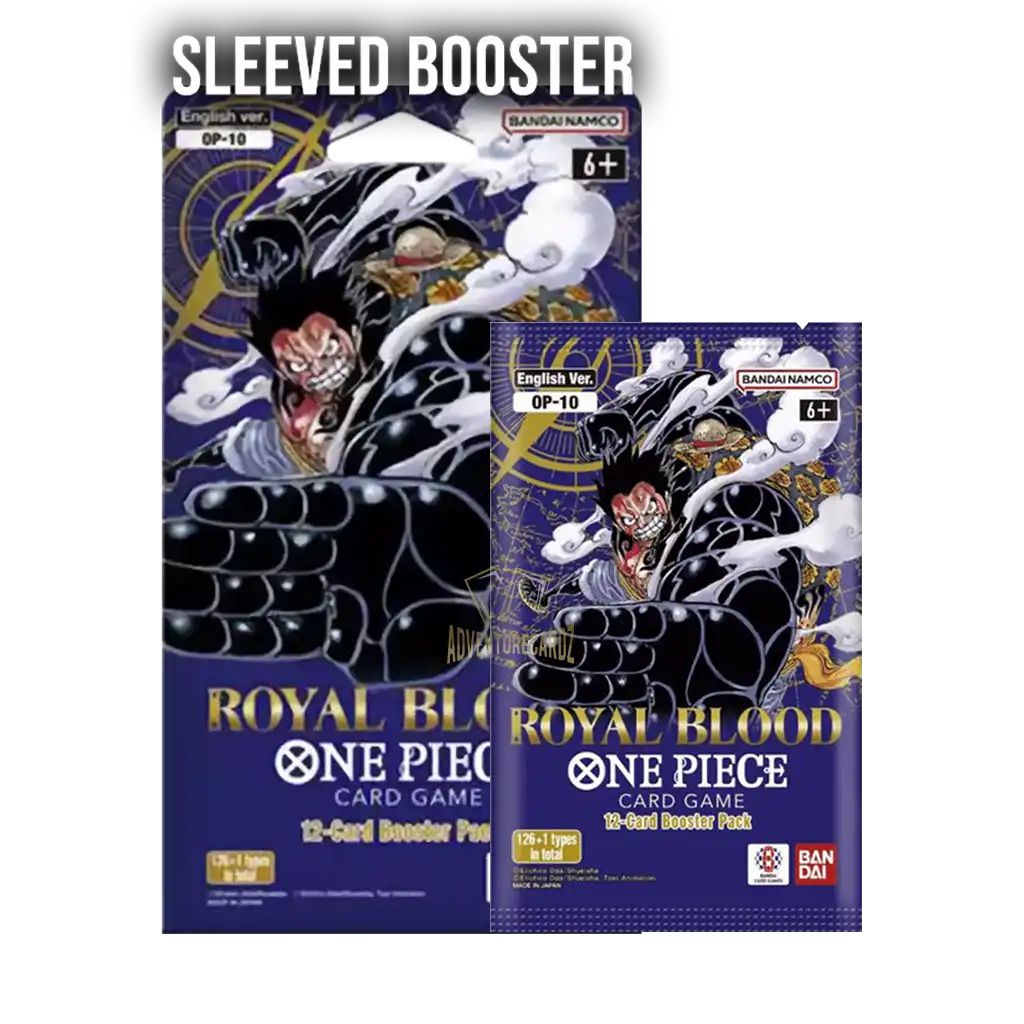 One Piece Card Game - Royal Blood SLEEVED Booster Pack OP10 [EN]