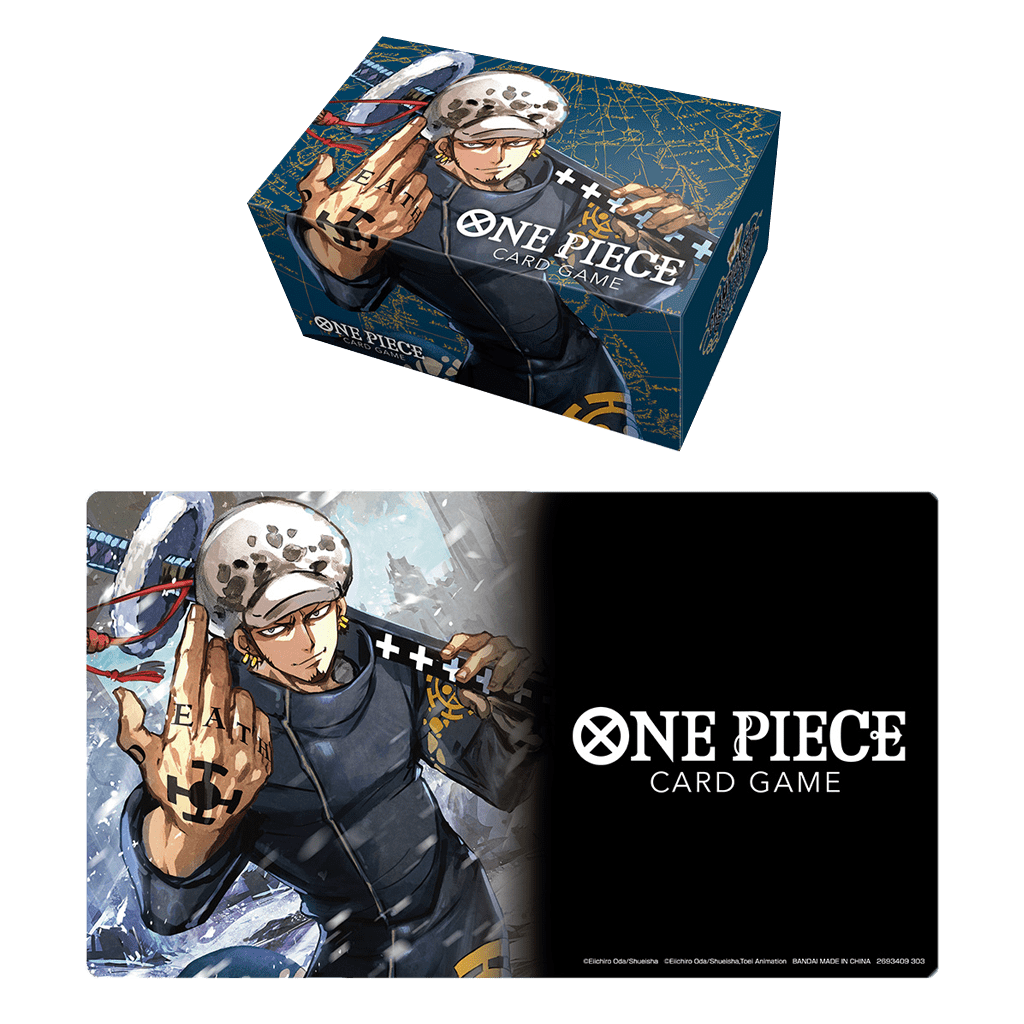 One Piece Card Game - Playmat and Storage Box Set -Trafalgar Law-