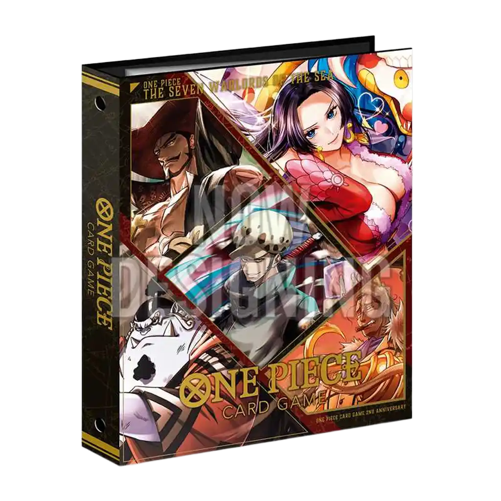 One Piece Card Game – Seven Warlords of the Sea Binder Set [EN] mit exklusiven Karten und 9-Pocket Binder, offizielles Bandai Produkt