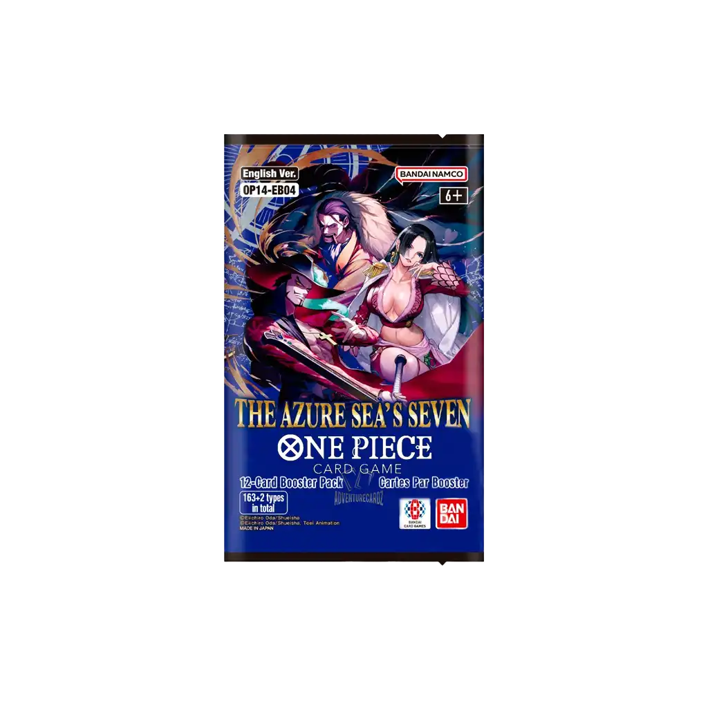One Piece Card Game - The Azure Sea’s Seven OP14-EB04 Display [EN]