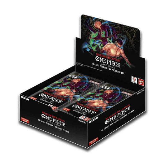 Op06 display. One piece card game wings of the Captain booster display
