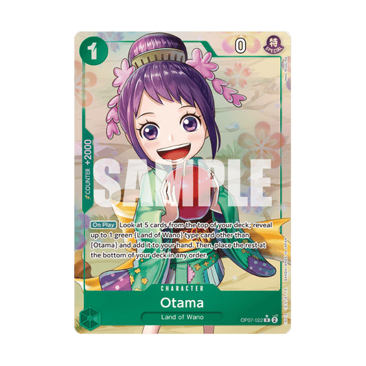 One Piece card Game - OP07-022 Otama AA Rare [EN]