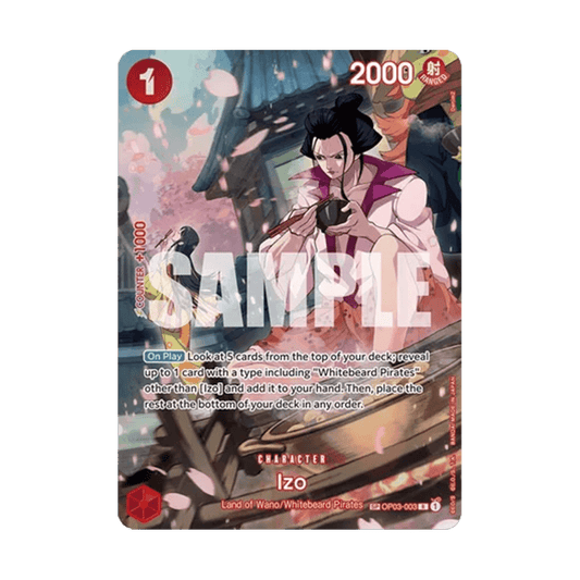 One Piece Card Game - OP07 Izo SP OP03-003 Rare [EN]