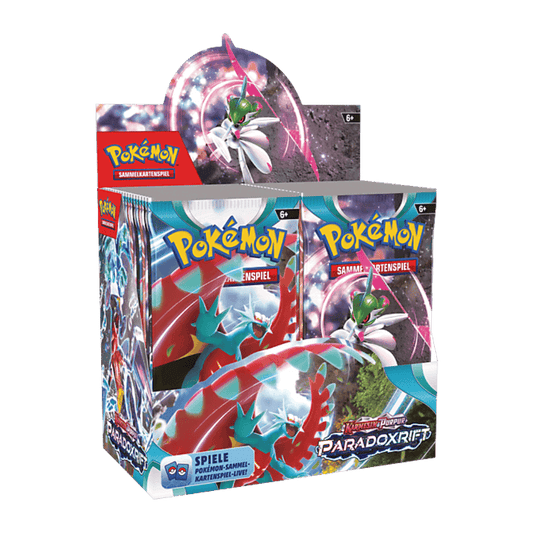 Pokemon Karmesin & Purpur Paradoxrift KP04 Booster Display