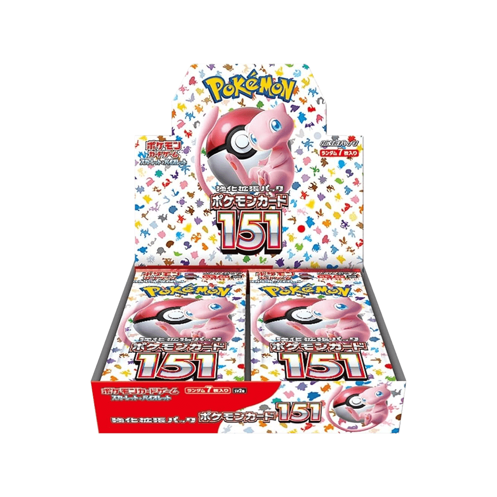 Pokemon SV2a 151 Booster Display japanisch
