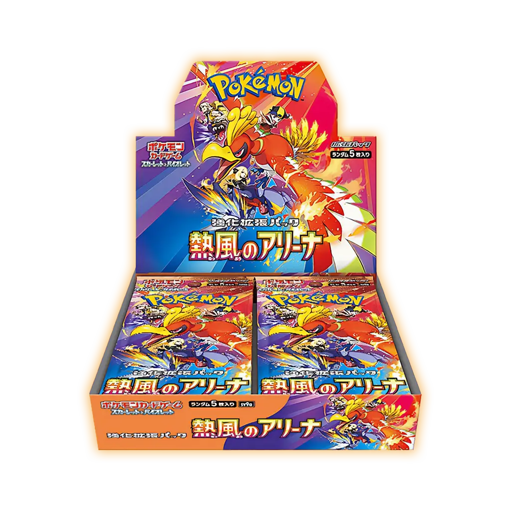 4521329374758 pokemon heat wave arena display sv9a