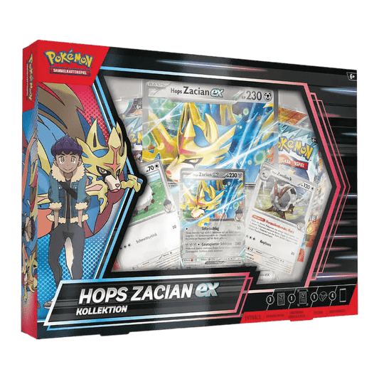 Pokemon - Hops Zacian EX Kollektion Box [DE]