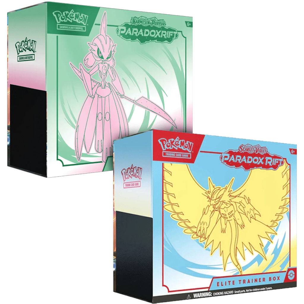 Pokemon - Karmesin & Purpur KP06 Paradoxrift Top Trainer Box TTB [DE]