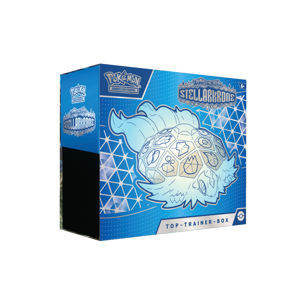 Pokemon - Karmesin & Purpur Stellarkrone Top Trainer Box [DE]