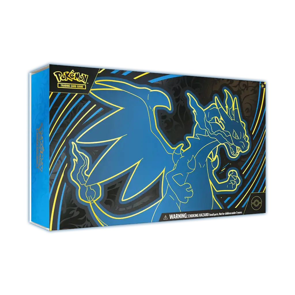 Pokémon TCG Mega Charizard ex Ultra Premium Collection Englisch – Box mit Charizard Promo-Karte, Booster Packs & Zubehör