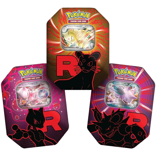 Pokemon - Team Rocket Herbst 2025 Tin Nidoking/Mewtu/Snobilikat [DE]