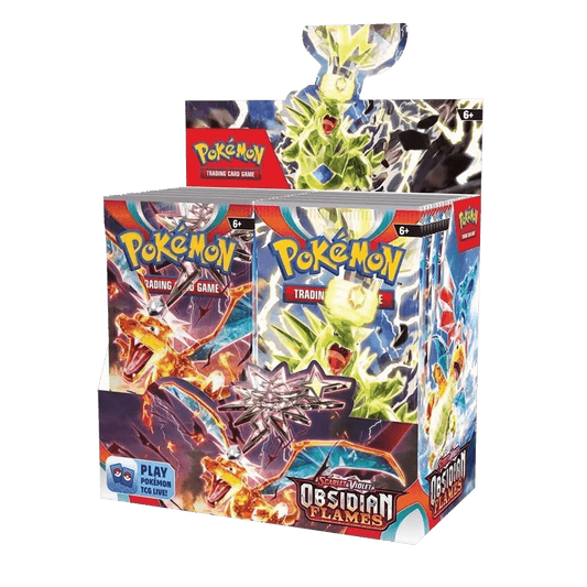 Pokemon - Karmesin & Purpur 03 Obsidian Flammen Booster Display [DE/EN]