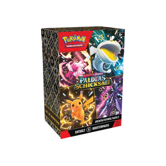 Pokemon - Karmesin & Purpur Paldeas Schicksale Booster Bundle