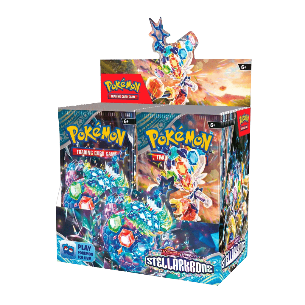 Pokemon Stellarkrone KP07 Booster Display Deutsch 36 Packs