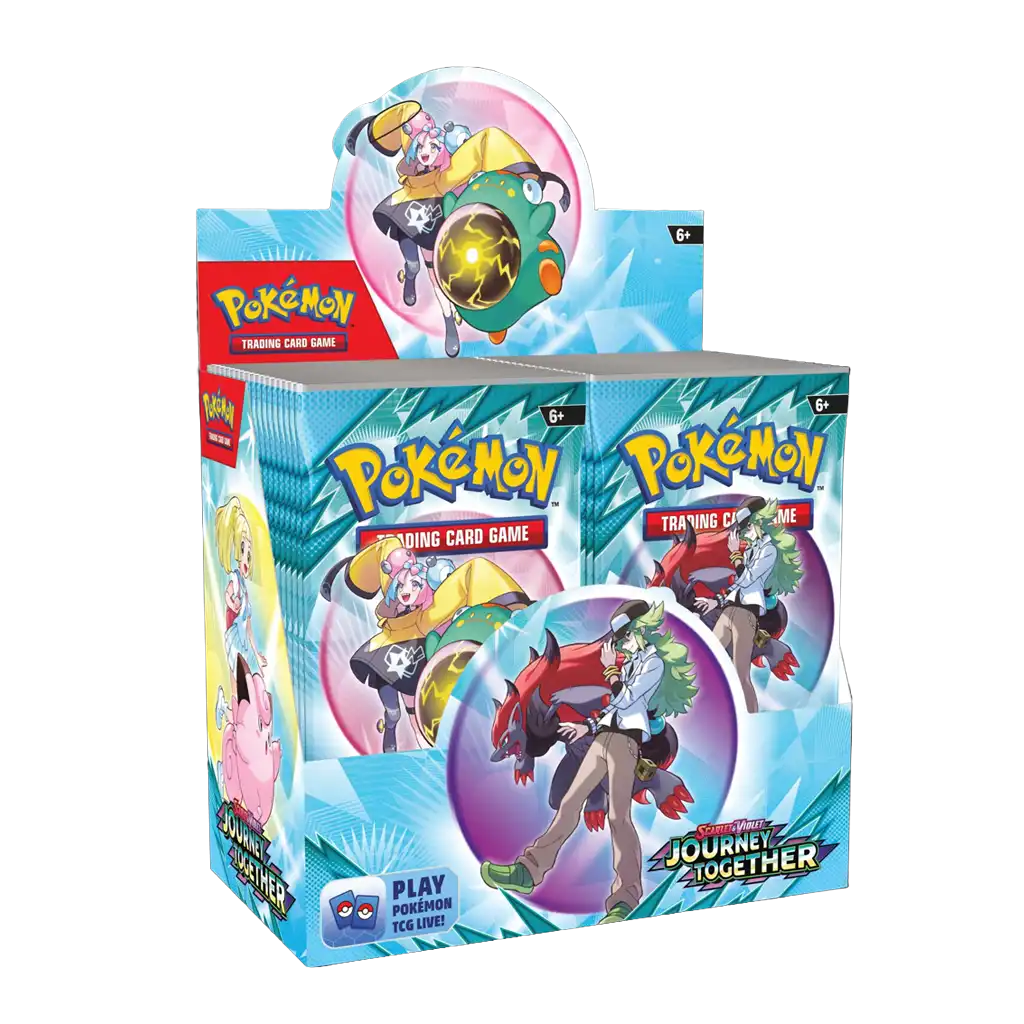 Pokémon Scarlet & Violet Journey Together Booster Display EN – 36 Boosterpacks des Pokémon Sammelkartenspiels