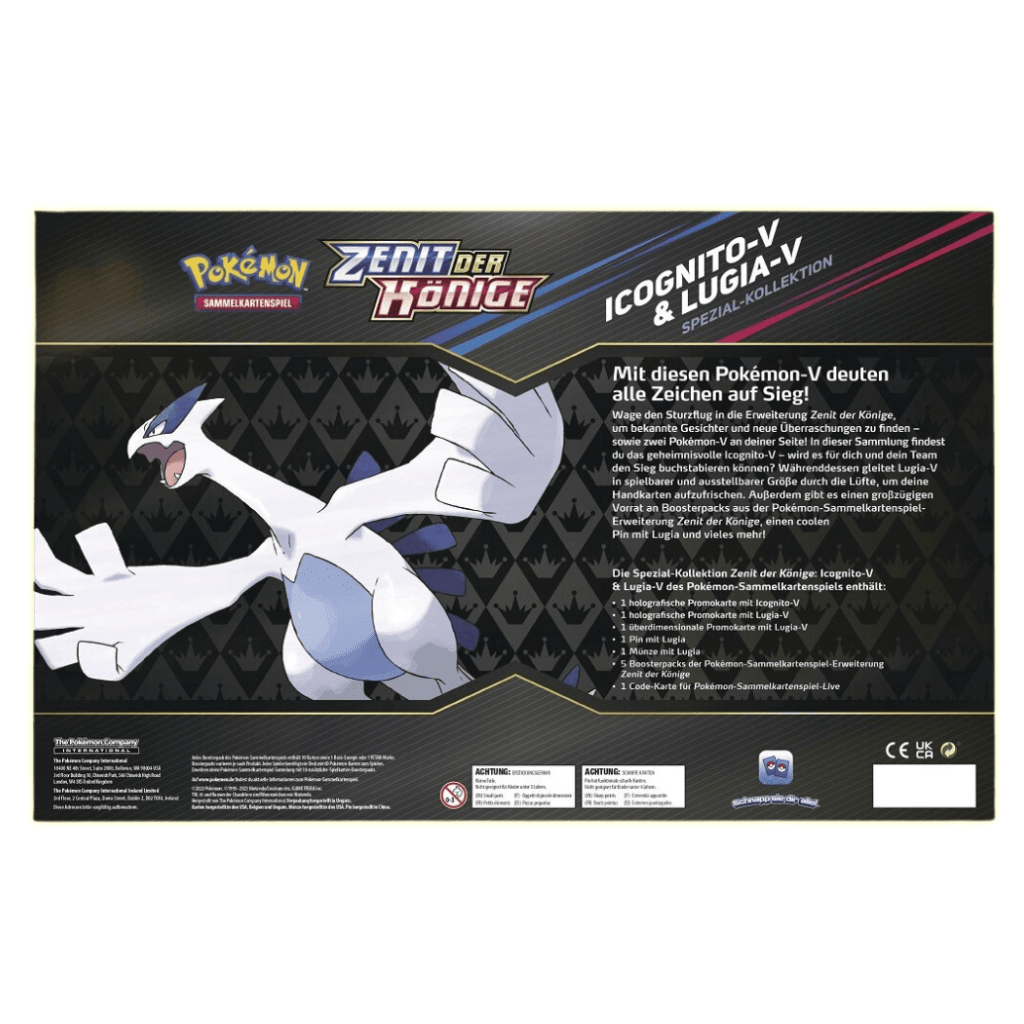 Pokemon - Icognito-V & Lugia-V Spezial Kollektion [DE]