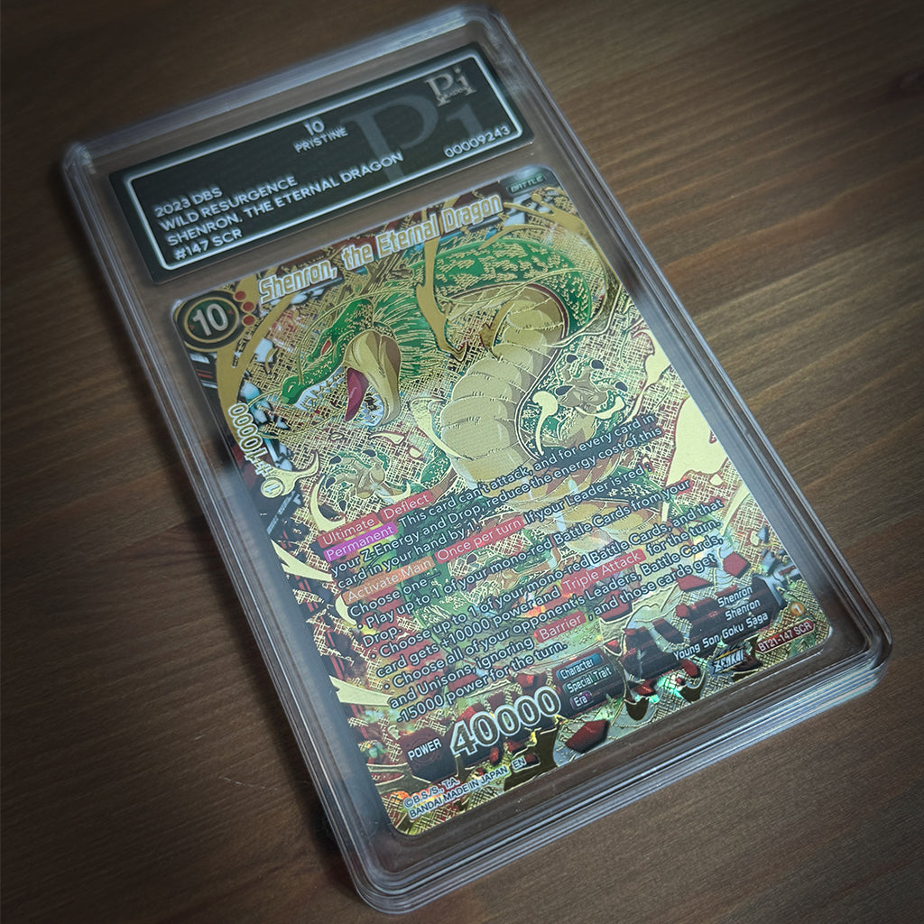 Dragon Ball Super Card Game - Shenron, The Eternal Dragon SCR-147 B21 Pi Grading 10 [EN]