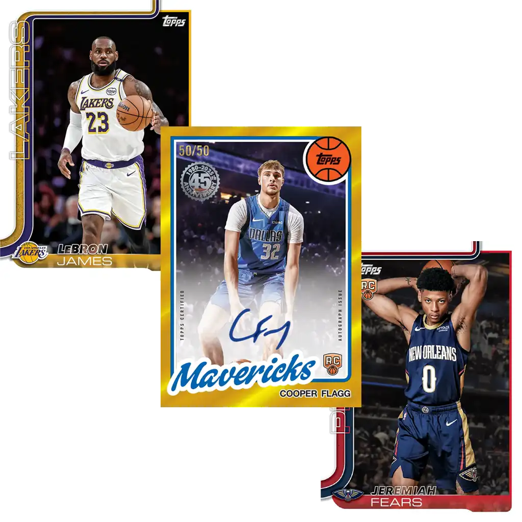 Topps Basketball 2025/26 – NBA Flagship Mega Box [Hobby]| Autographs, Relics, Parallels, Rookie Cards