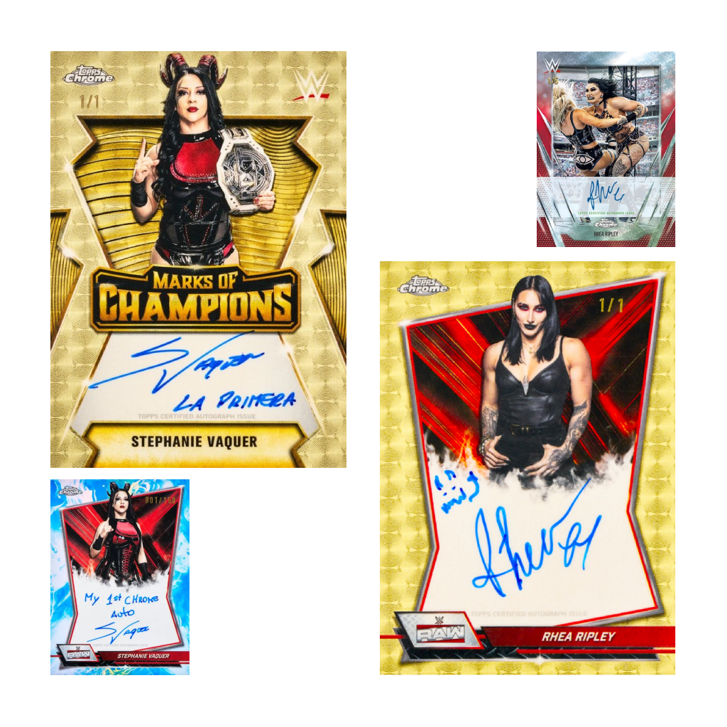 Topps Chrome WWE - Mega Box 2026