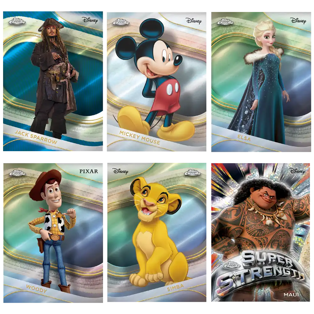 🟢LIVESTREAM - Topps Chrome® Disney 2025 Value Box