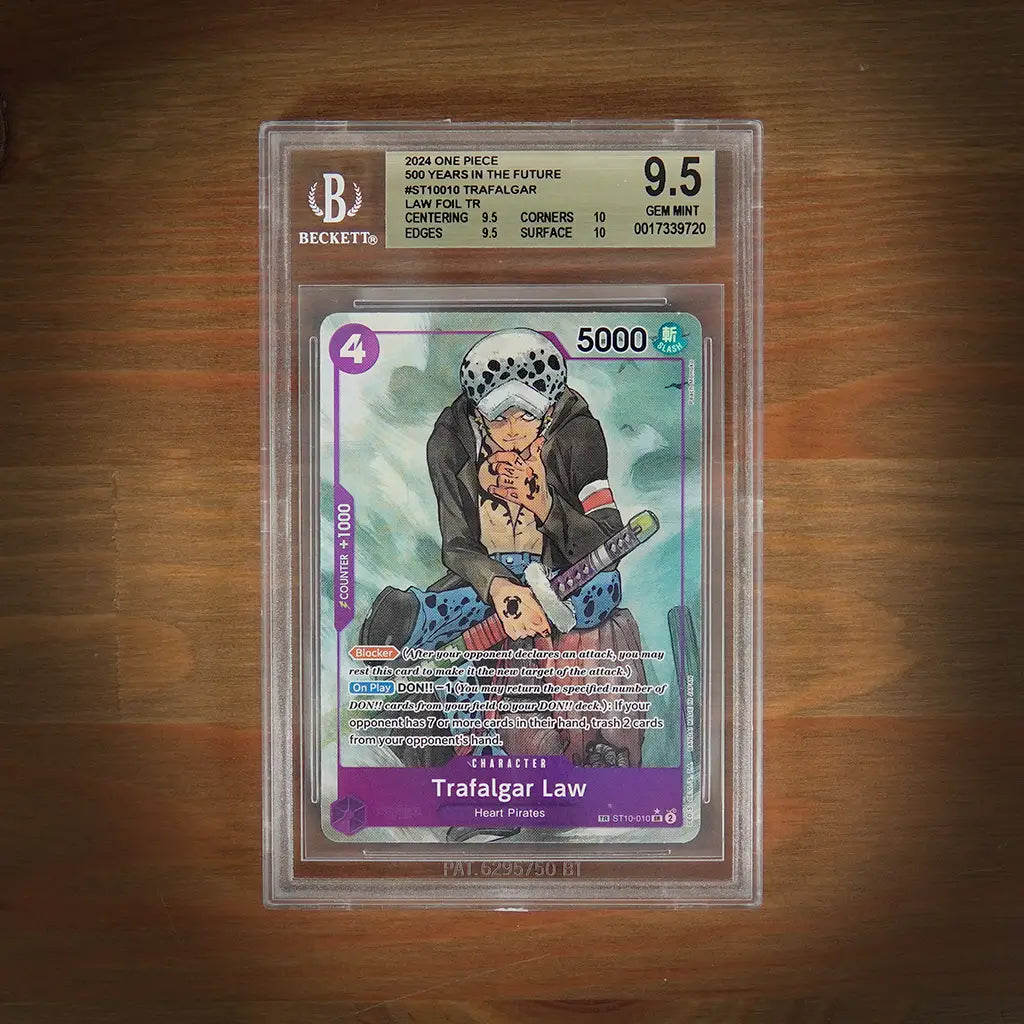One Piece Card Game - Trafalgar Law ST12-010 TR - Beckett BGS 9.5 [EN]