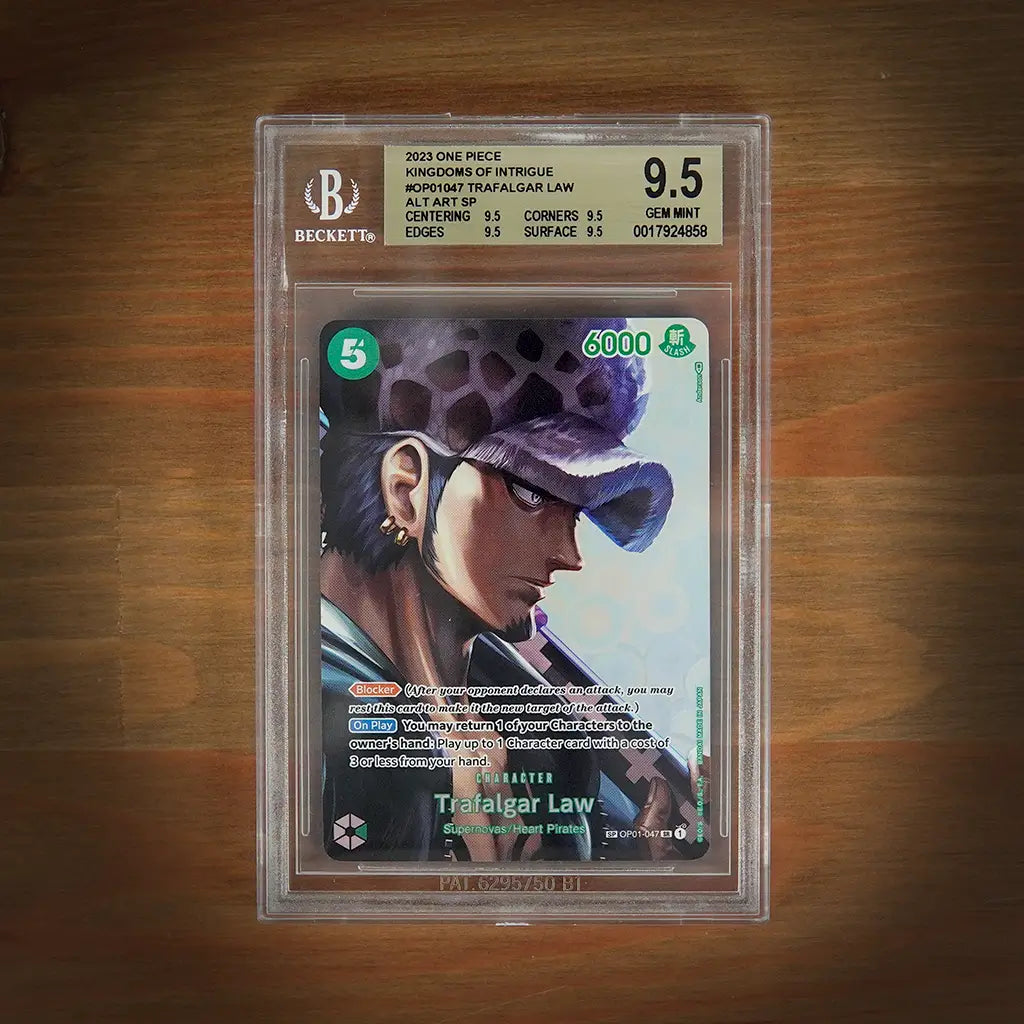 Trafalgar Law OP01-047 SP - Beckett BGS 9.5 